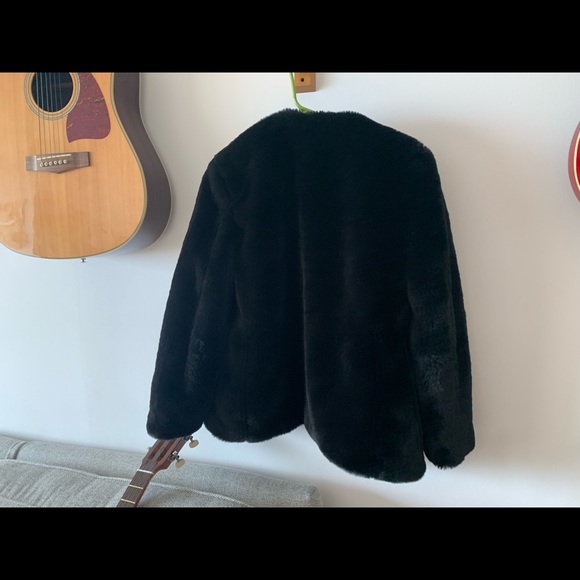 SOLD - Faux fur soft jacket - Picture 3 of 8